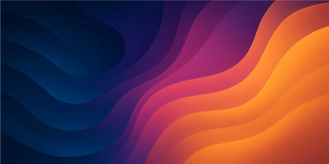 Abstract colorful wave motion art with smooth blue curves and light texture design