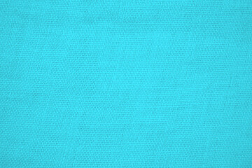 Fototapeta premium Hellblauer Leinenstoff als Hintergrund mit Textfreiraum