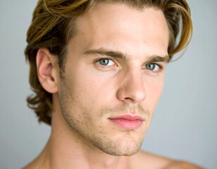 Obraz premium Close-up portrait of a man (3)