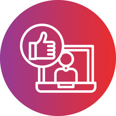 Social Media Vector Icon Style