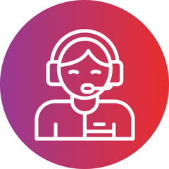 Obraz premium Customer Vector Icon Style