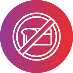 Low Carb Vector Style Icon