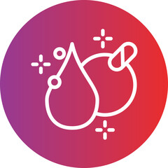 Healthy Fats Vector Style Icon