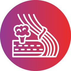 Fiber Vector Style Icon