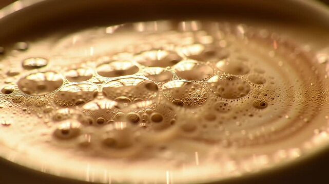 Foamy surface detail