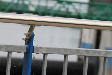 weir at haltern reservoir