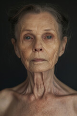 portrait of a senior woman