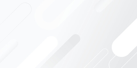 white geometric abstract background. modern overlaping shape in vector illustration