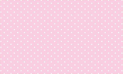 pink polka dots on pink background