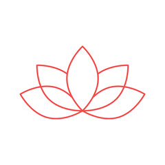  Flower logo template and icon.