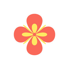  Flower logo template and icon.