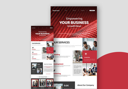 Business Email Newsletter Template Layout