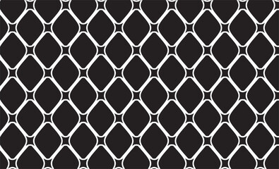 Naklejka premium seamless pattern with black color modern icons