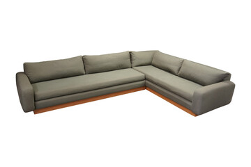 white sofa isolated on white  Cozy L shapes egypt - Elmalek Furniture