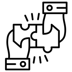 Merger and Buyout Symbol