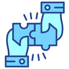 Business Consolidation Icon