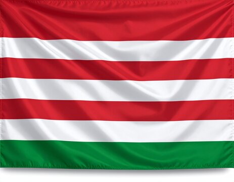 Flag of Hungary (with historical Kossuth coat of arms)
