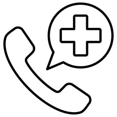 Call Outline Icon