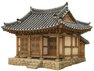 Fototapeta premium 대한민국 전통 건축물