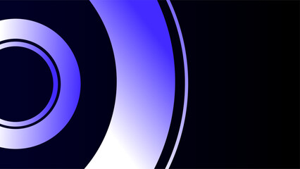 Half circle border design stylish simple office background