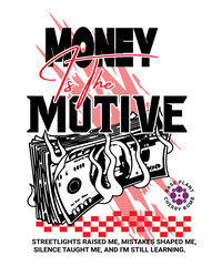 money motive t shirt design