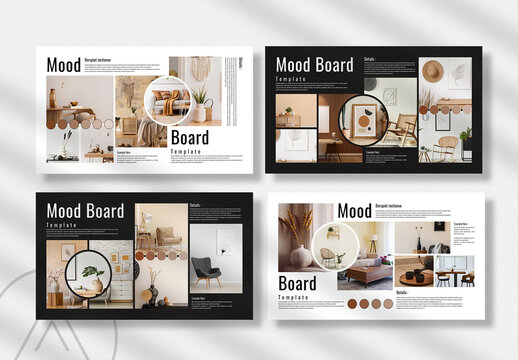 Minimal Mood Board Template