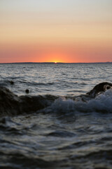 Obraz premium sunset over the sea