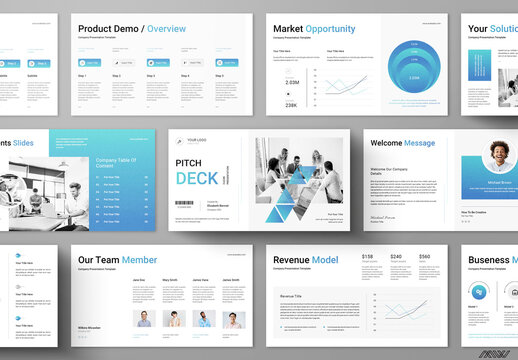 Pitch Deck Presentation Template