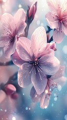 Pink Blossom, Spring Flowers