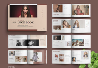 Fashion Lookbook Template Landscape