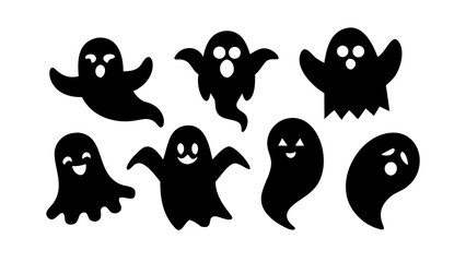Cute Spooky Ghosts halloween spectral