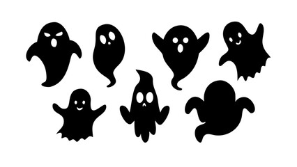 Cute Spooky Ghosts halloween spirit
