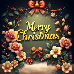 merry christmas greeting 