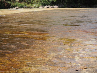 長流川にある白絹の床