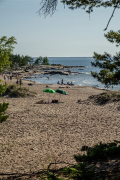 F&auml;boda beach on the west coast of Finland, Pietarsaari