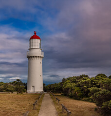lighthouse on the coast, Cape Schank