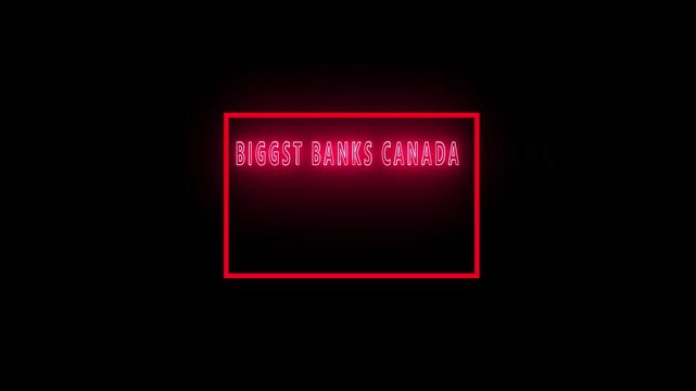 Bold Canada text displayed on a vivid red background, symbolizing Canadian pride and national identity. Perfect for patriotic themes, Canada banck icon