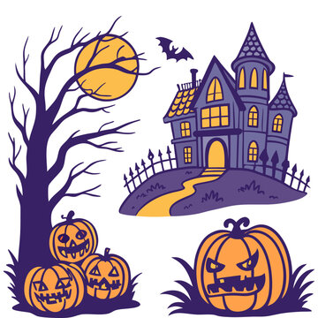 Hellowen party. Happy Hellowen background vector,hellowen design vector,happy hellowen background image, hellowen background illustration 