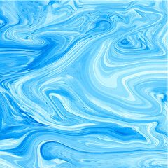 Swirling Blue Liquid Texture