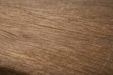 Fototapeta premium Textured Brown Wooden Surface with Natural Grain, Close-Up Background for Product Presentation or Design Element