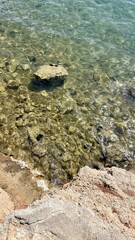 stones in water