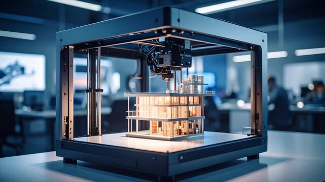 3 d printing building model