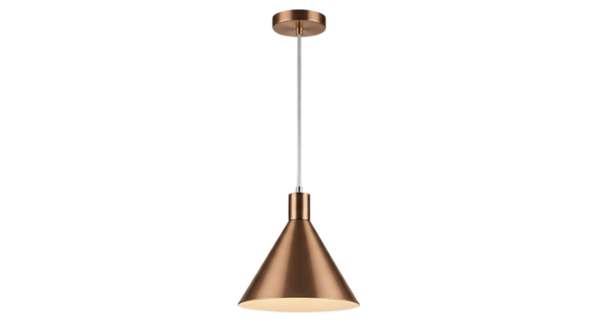 Modern Pendant Ceiling Lamp Isolated on Transparent Background