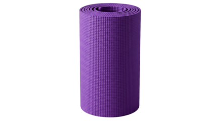 Yoga Mat Isolated on Transparent Background