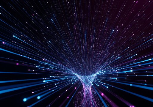 Person analyzing financial data on a futuristic transparent screen - Powered by Adobe