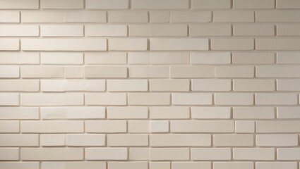 Obraz premium Plain white brick wall background.