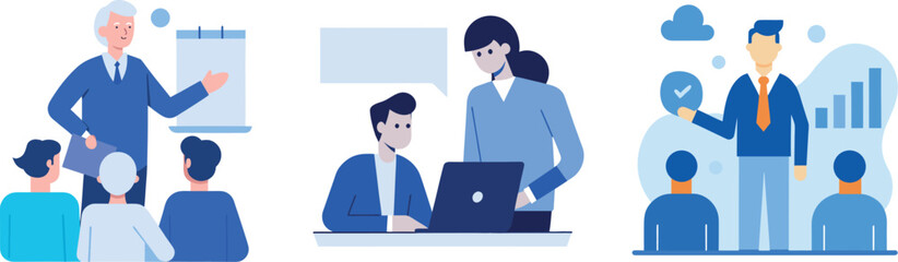 Obraz premium Teamwork and Collaboration for Business Success – Golden Trophy with Puzzle Pieces Symbolizing Achievement