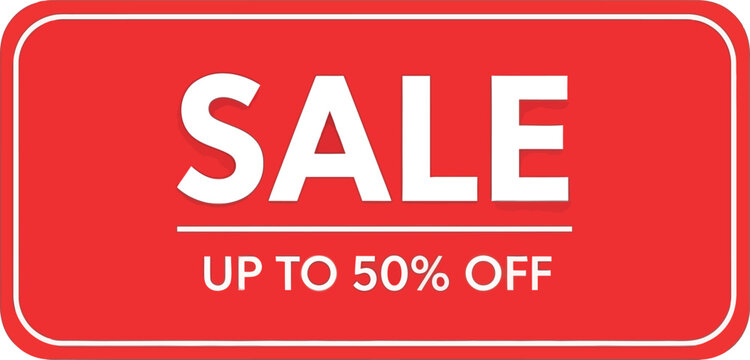Up to 50% Off Sale Announcing a Major Discount Event for Your Shopping Needs