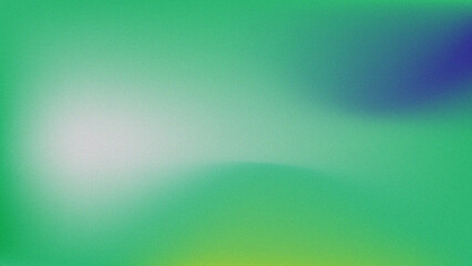 Abstract Gradients of Green and Blue with Subtle Texture and Light Effects