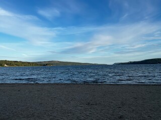beach and rocks